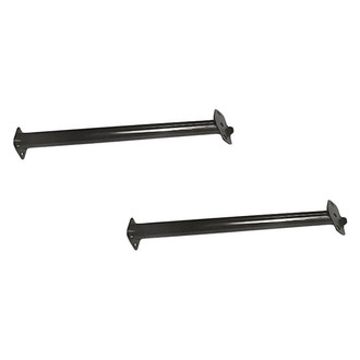 Replacement - Front Driver and Passenger Side Bumper Cover Bracket Set (Standard Line)