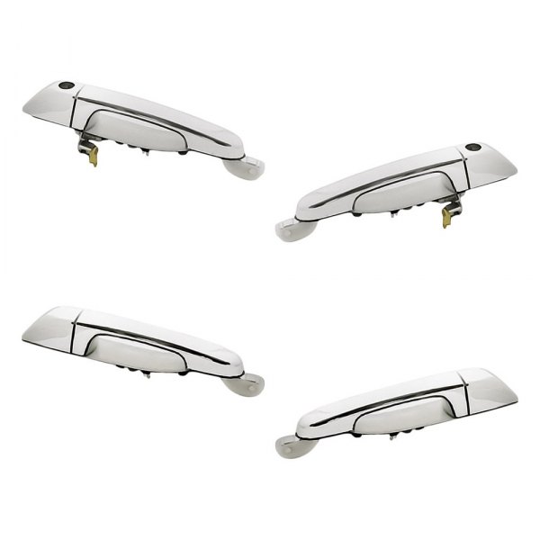 Replacement - Front and Rear Driver and Passenger Side Exterior Door Handle Set