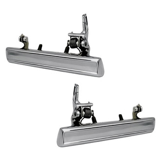 Replacement - Front Driver and Passenger Side Exterior Door Handle Set (Standard Line)