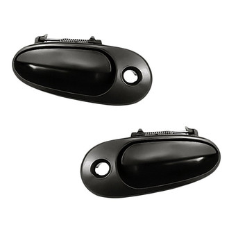Replacement - Front Driver and Passenger Side Exterior Door Handle Set (Standard Line)