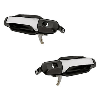 Replacement - Front Driver and Passenger Side Exterior Door Handle Set (Standard Line)
