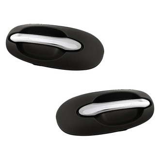 Replacement - Rear Driver and Passenger Side Exterior Door Handle Set (Standard Line)
