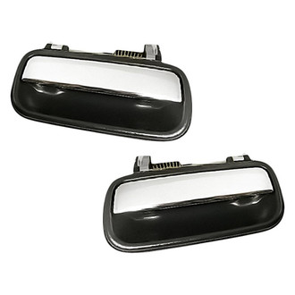 Replacement - Rear Driver and Passenger Side Exterior Door Handle Set (Standard Line)