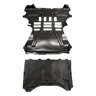 Replacement - Front and Rear Engine Splash Shield Set (Standard Line)
