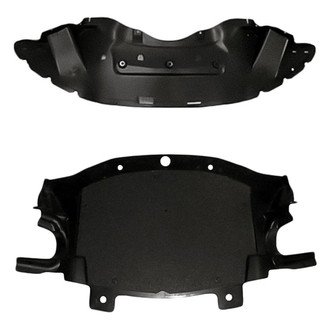 Replacement - Front and Center Bumper Splash Shield Set (Standard Line)