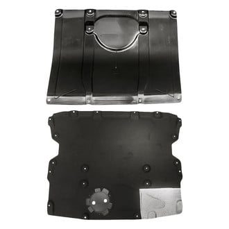 Replacement - Front and Center Engine Splash Shield Set (CAPA Certified)