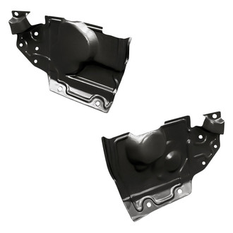 Replacement - Driver and Passenger Side Splash Shield Set (CAPA Certified)