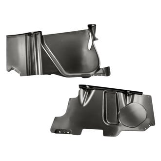 Replacement - Front Driver and Passenger Side Fender Splash Shield Set (CAPA Certified)