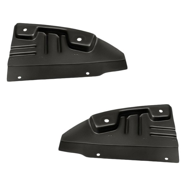 Replacement - Front Driver and Passenger Side Lower Fender Splash Shield Lower Section Set