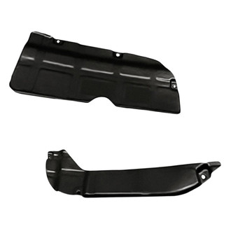 Replacement - Rear Driver and Passenger Side Splash Shield Set (Standard Line)