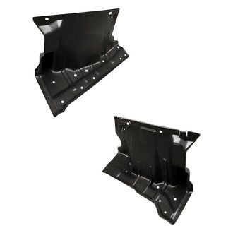 Replacement - Rear Driver and Passenger Side Splash Shield Set (Standard Line)