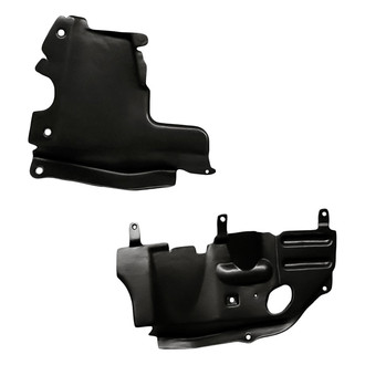 Replacement - Front Driver and Passenger Side Splash Shield Set (Standard Line)