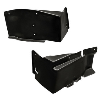 Replacement - Front Driver and Passenger Side Fender Splash Shield Set (Standard Line)