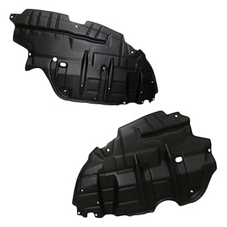 Replacement - Front Driver and Passenger Side Splash Shield Set (Standard Line)