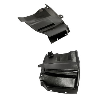 Replacement - Front Driver and Passenger Side Splash Shield Set (Standard Line)