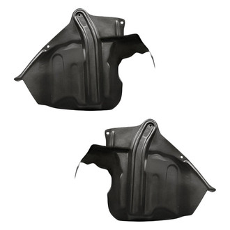 Replacement - Front Driver and Passenger Side Fender Splash Shield Set (Standard Line)