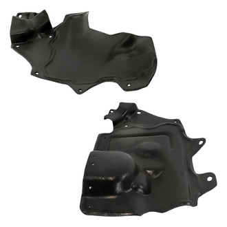 Replacement - Front Driver and Passenger Side Splash Shield Set (Standard Line)
