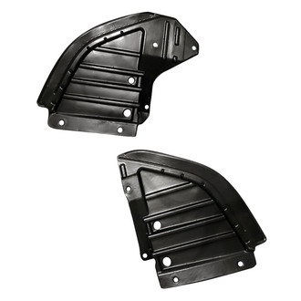 Replacement - Front Driver and Passenger Side Splash Shield Set (Standard Line)