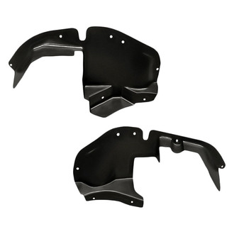 Replacement - Front Driver and Passenger Side Fender Splash Shield Set (Standard Line)