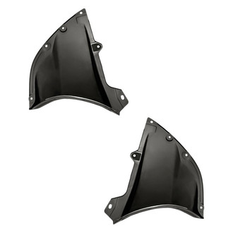 Replacement - Front Driver and Passenger Side Fender Splash Shield Set (CAPA Certified)