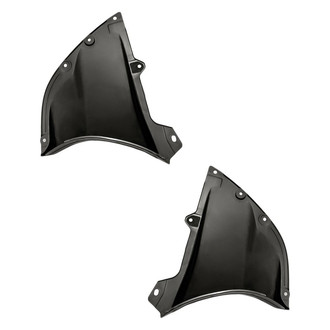 Replacement - Front Driver and Passenger Side Fender Splash Shield Set (Standard Line)
