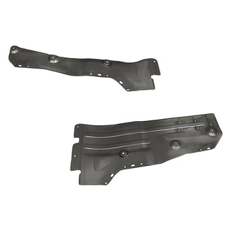 Replacement - Lower Driver and Passenger Side Radiator Support Air Deflector Set (Standard Line)