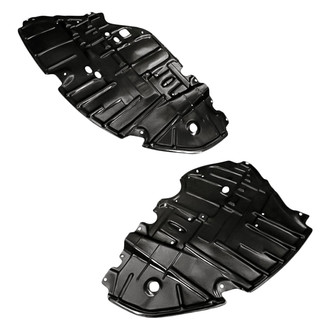 Replacement - Front Driver and Passenger Side Splash Shield Set (Standard Line)