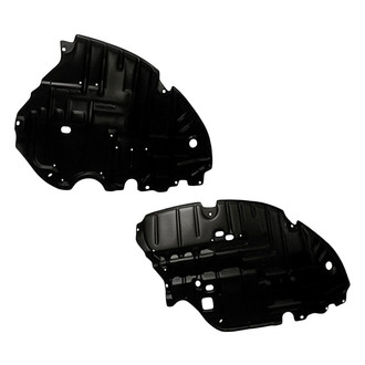 Replacement - Front Driver and Passenger Side Splash Shield Set (Standard Line)