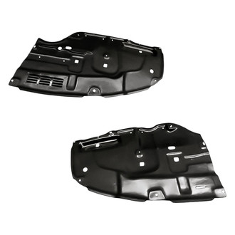 Replacement - Driver and Passenger Side Splash Shield Set (CAPA Certified)