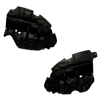 Replacement - Driver and Passenger Side Splash Shield Set (CAPA Certified)