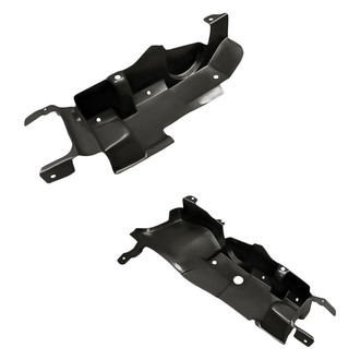 Replacement - Front Driver and Passenger Side Fender Splash Shield Set (Standard Line)