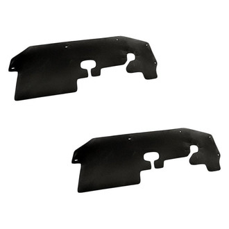Replacement - Front Driver and Passenger Side Fender Splash Shield Set (Standard Line)
