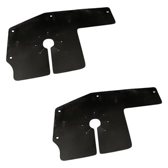 Replacement - Front Driver and Passenger Side Fender Splash Shield Set (Standard Line)