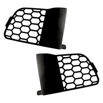 Replacement - Front Driver and Passenger Side Fog Light Cover Set (Standard Line)