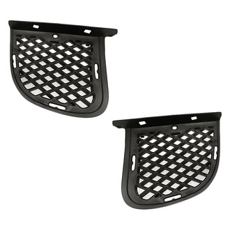 Replacement - Front Outer Driver and Passenger Side Fog Light Cover Set (Standard Line)