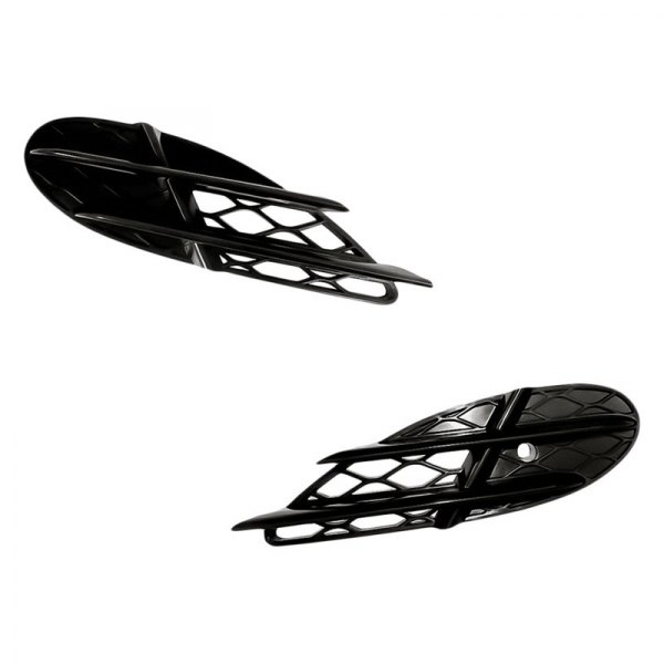 Replacement - Front Driver and Passenger Side Outer Bumper Grille Set