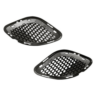 Replacement - Front Outer Driver and Passenger Side Fog Light Cover Set (Standard Line)
