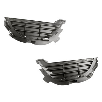 Replacement - Front Driver and Passenger Side Fog Light Cover Set (Standard Line)