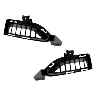 Replacement - Front Outer Driver and Passenger Side Bumper Insert Set (CAPA Certified)