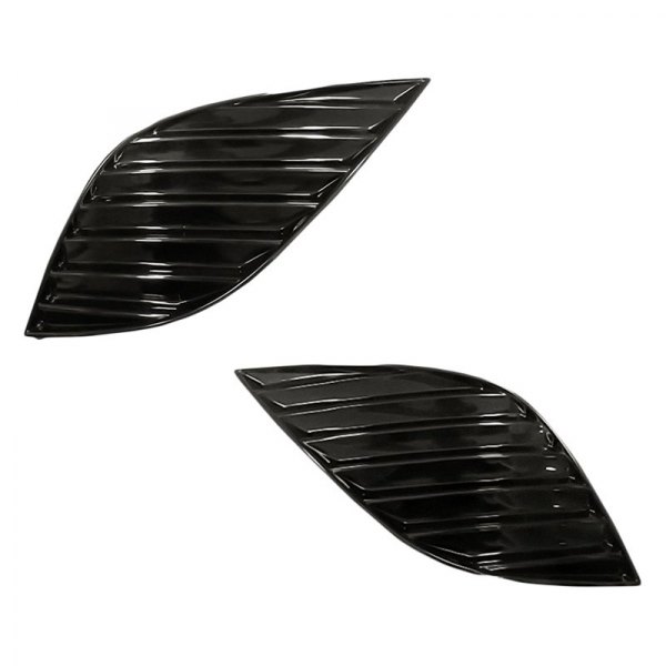 Replacement - Front Driver and Passenger Side Fog Light Cover Set