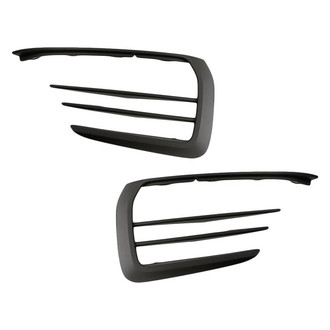 Replacement - Front Outer Driver and Passenger Side Bumper Grille Set (Standard Line)