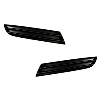 Replacement - Front Driver and Passenger Side Fog Light Cover Set (Standard Line)