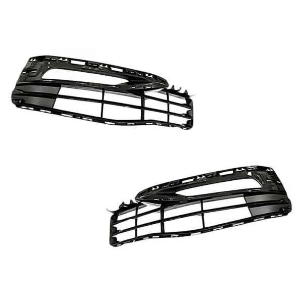 Replacement - Front Driver and Passenger Side Lower Bumper Grille Set