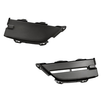 Replacement - Front Outer Driver and Passenger Side Bumper Grille Insert Set (Standard Line)