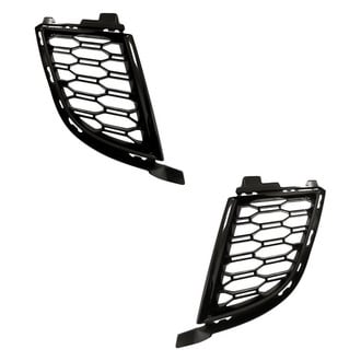 Replacement - Front Center Outer Driver and Passenger Side Bumper Insert Set (Standard Line)