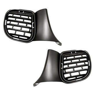 Replacement - Front Outer Driver and Passenger Side Fog Light Cover Set (Standard Line)