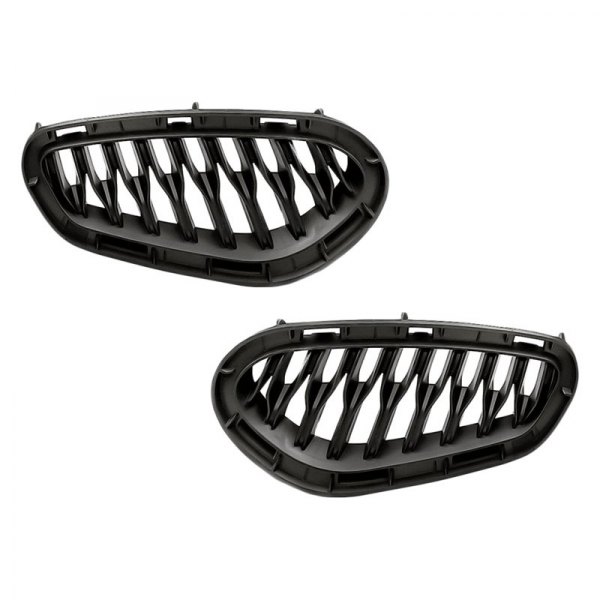 Replacement - Rear Driver and Passenger Side Bumper Grille Set