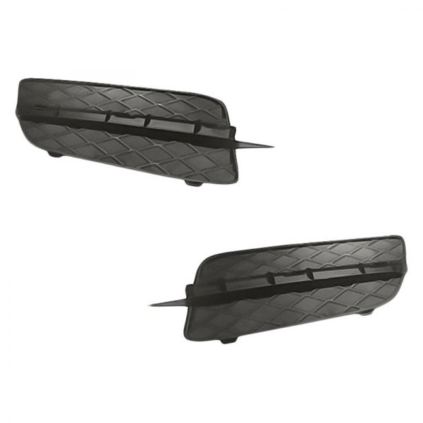 Replacement - Front Driver and Passenger Side Bumper Cover Lower Trim Panel Set