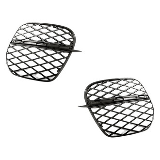 Replacement - Front Driver and Passenger Side Fog Light Cover Set (Standard Line)