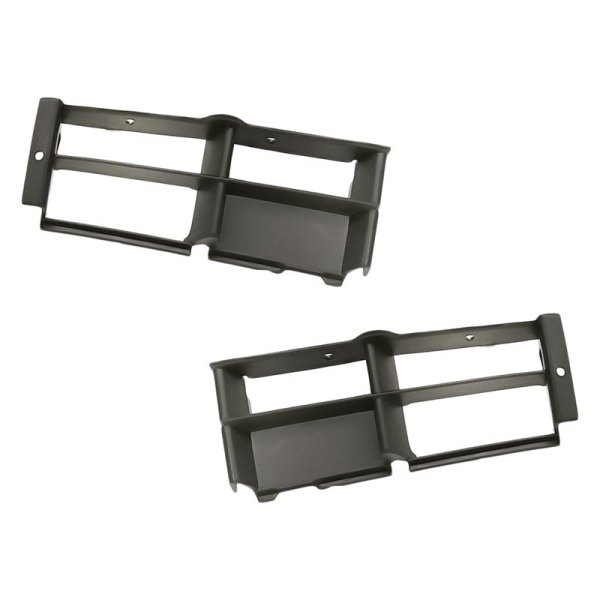 Replacement - Front Driver and Passenger Side Outer Bumper Grille Set